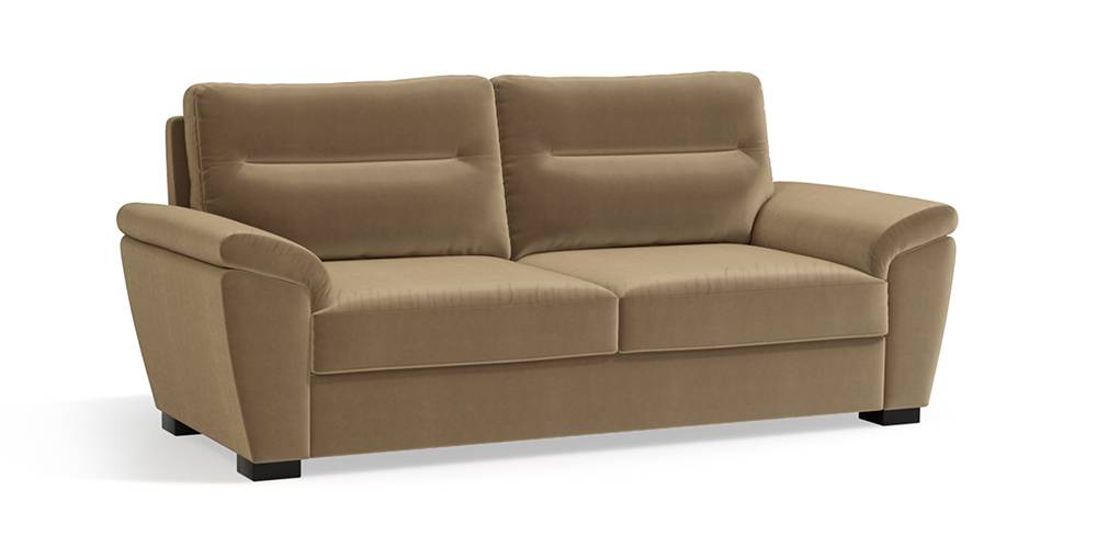 Adelaide Sofa (Fawn Velvet)